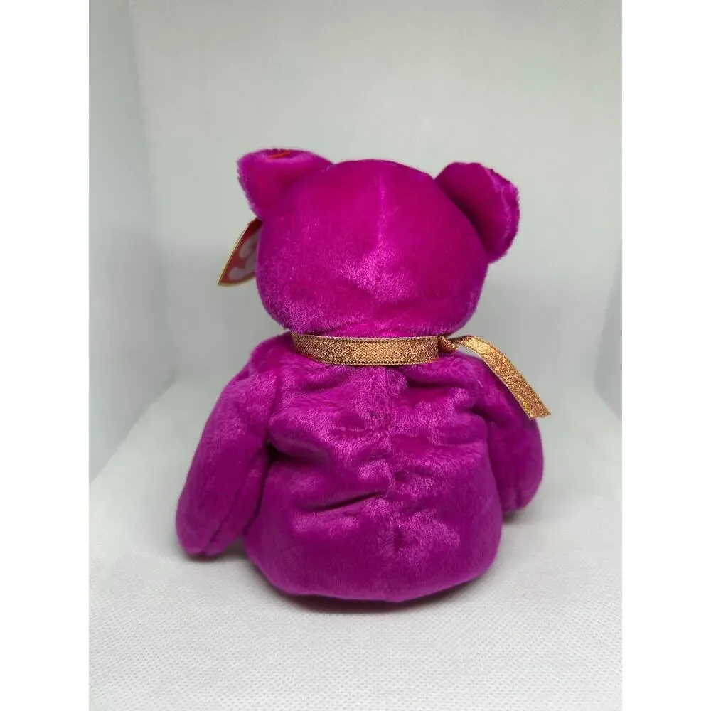 TY BEANIE BABIES MILLENNIUM the BEAR 1999 Plush Stuffed Animal
